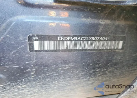 2020 Kia Sportage Lx из США, поврежденный, VIN KNDPM3AC2L7807404